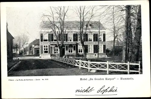 Ak Hummelo Gelderland, Hotel De Gouden Karper