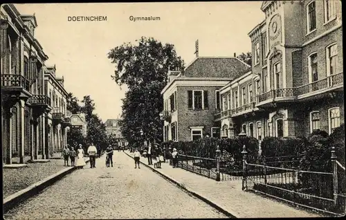 Ak Doetinchem Gelderland, Gymnasium