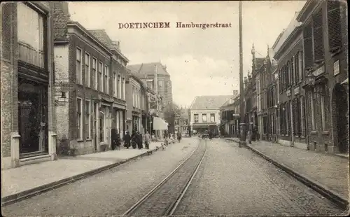 Ak Doetinchem Gelderland, Hamburgerstraat