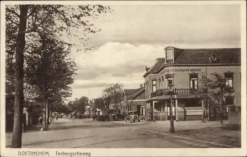 Ak Doetinchem Gelderland, Terborgscheweg