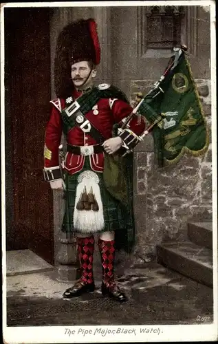 Ak The Pipe Major, Black Watch