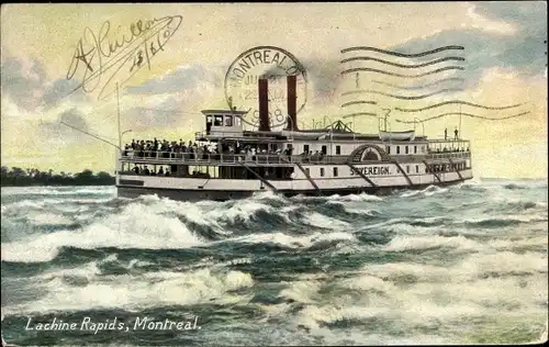 AK Montreal Quebec Kanada, Lachine Rapids