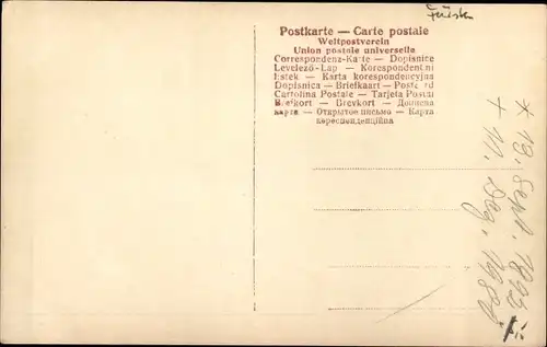 Künstler Ak Prinzessin Victoria Luise von Preußen, Tante Prinzesschen, Kronprinzensohn