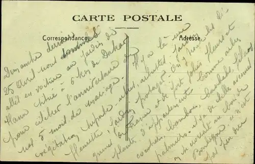 Ak Dakar Senegal, Garten von Hann