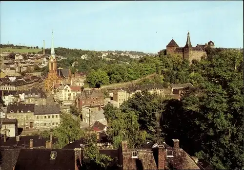Ak Mylau Reichenbach im Vogtland, Gesamtansicht