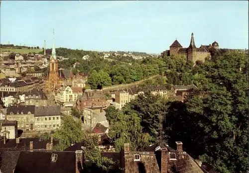 Ak Mylau Reichenbach im Vogtland, Gesamtansicht