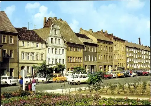 Ak Zerbst in Anhalt, Markt