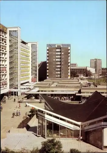 Ak Cottbus in der Niederlausitz, Hochhäuser, Bowlingzentrum