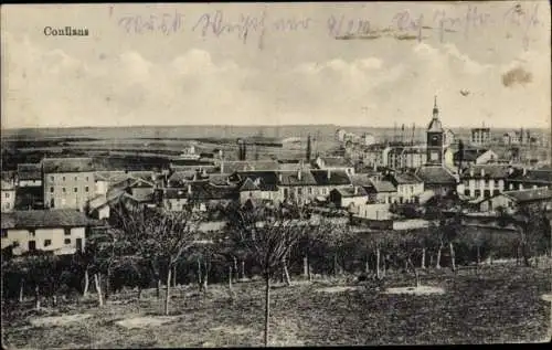 Ak Conflans Yvelines, Gesamtansicht