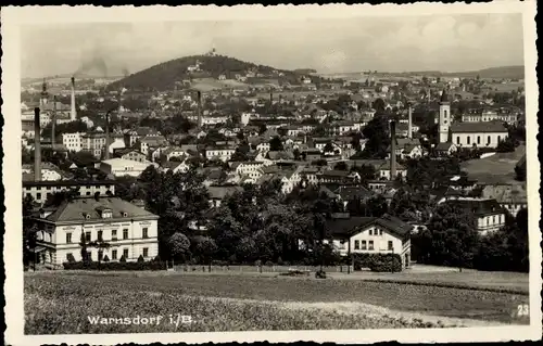 Ak Varnsdorf Warnsdorf Region Aussig, Totalansicht