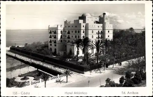 Ak Cádiz Andalusien, Hotel Atlantico