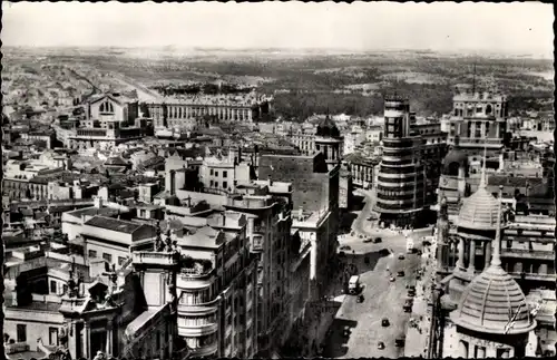 Ak Madrid Spanien, Ortspanorama