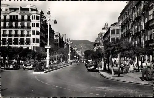 Ak Donostia San Sebastian Baskenland, Avenida de Espana