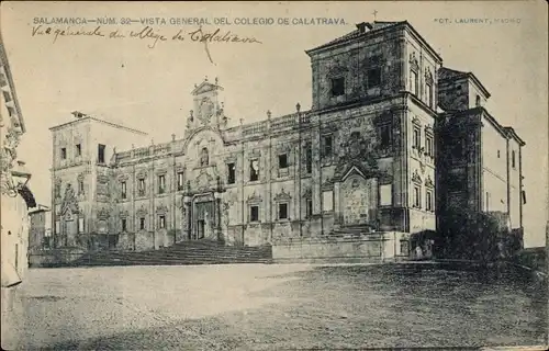 Ak Salamanca Kastilien und León, Vista General del Colegio de Calatrava
