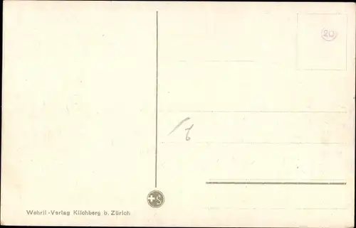 Ak Engadin Kt. Graubünden, Engadiner Haus