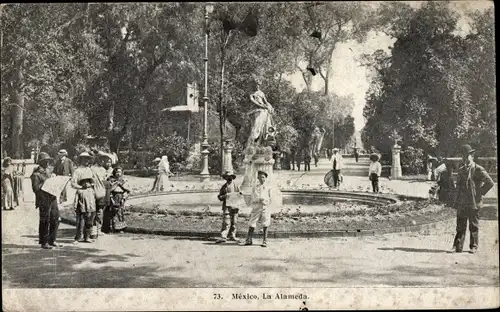 Ak Mexiko-Stadt Mexiko-Stadt Mexiko-Stadt, La Alameda