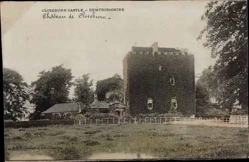 Ak Closeburn Schottland, Schloss