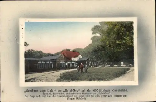 Ak Eutin in Ostholstein, Ukleisee, Uglei See, Gasthaus zum Uglei