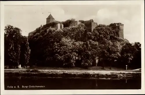 Ak Giebichenstein Halle an der Saale, Burg Giebichenstein