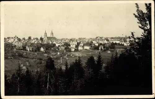 Foto Ak Freudenstadt im Schwarzwald, Gesamtansicht