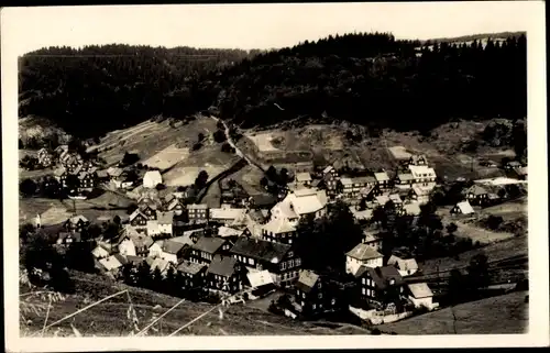 Ak Fehrenbach Masserberg in Thüringen, Ortsansicht