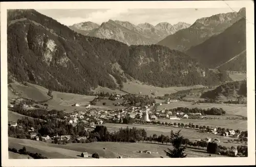 Ak Bad Hindelang im Oberallgäu, Panorama, Bad Oberdorf