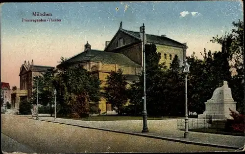 Ak München, Prinzregenten Theater