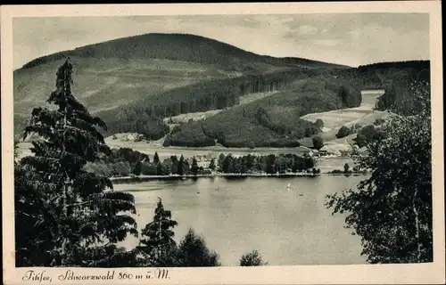 Ak Titisee Neustadt im Breisgau Hochschwarzwald, Panorama