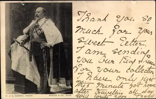 Ak König Georg V., Portrait in Uniform