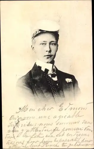 Ak Kronprinz Wilhelm von Preußen, Portrait