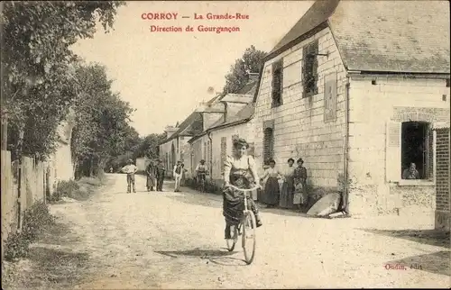 Ak Corroy Marne, Grande Rue