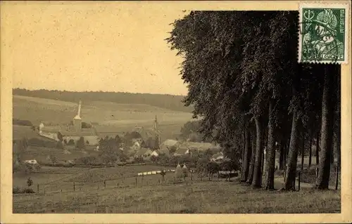 Ak Havelange Wallonien Namur Belgien, Ortsansicht, Hostellerie de la Poste
