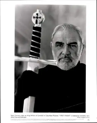 Foto Schauspieler Sean Connery, Filmszene First Knight, Pressefoto
