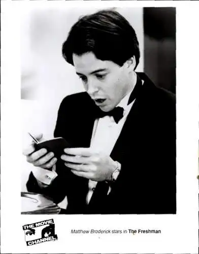 Foto Schauspieler Matthew Broderick, Filmszene The Freshman, Pressefoto