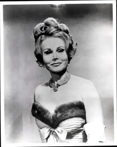 Foto Schauspielerin Zsa Zsa Gabor, Filmszene, Pressefoto