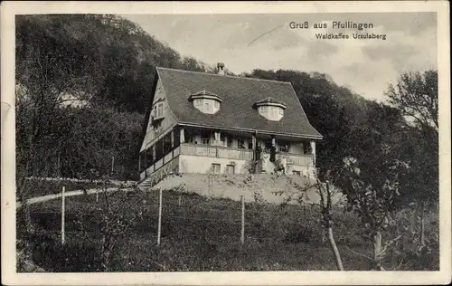 Ak Pfullingen in der Schwäbischen Alb, Waldkaffee Ursulaberg
