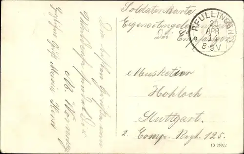 Ak Pfullingen in der Schwäbischen Alb, Waldkaffee Ursulaberg