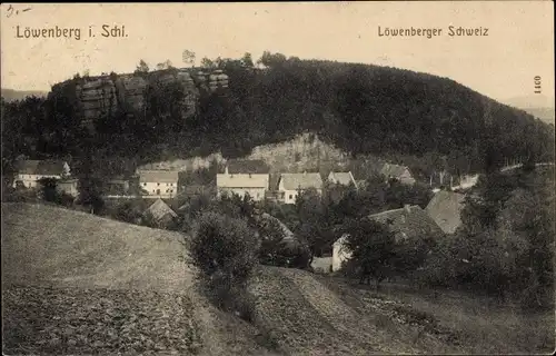 Ak Lwówek Śląski Löwenberg Schlesien, Löwenberger Schweiz