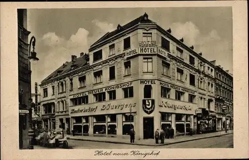 Ak Berlin Mitte, Hotel Neuer Königshof, Straßenseite, Neue Königstraße 43
