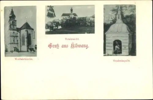 Ak Adlwang in Oberösterreich, Wallfahrtskirche, Gnadenkapelle