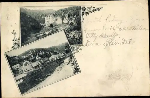 Ak Rupprechtstegen Hartenstein an der Pegnitz Mittelfranken, Panorama