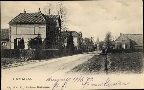 Ak Hummelo Gelderland, Straßenpartie