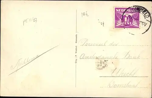 Ak Hummelo Gelderland, Dorfpartie