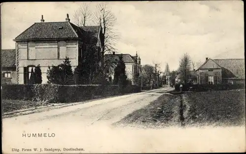 Ak Hummelo Gelderland, Straßenpartie