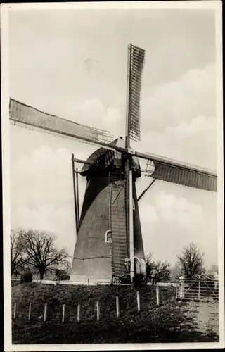 Ak Beesd Geldermalsen Gelderland Niederlande, Windmühle