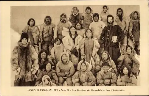Ak Eskimo Missions, Die Christen von Chesterfield und ihr Missionar