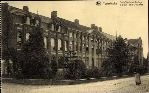 Ak Poperinghe Poperinge Westflandern, Sint-Stanislas College