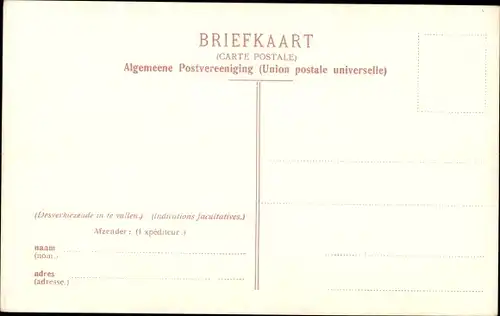 Ak Amsterdam Nordholland Niederlande, Catochisatie, Frauen mit Mann am Tisch