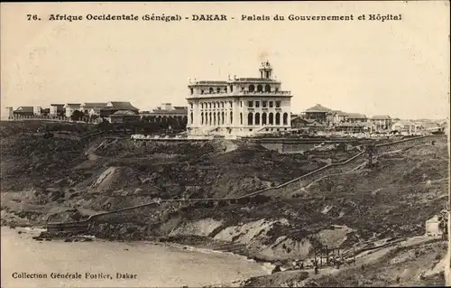 Ak Dakar Senegal, Anse Bernard, Palais du Gouvernement et Hopital