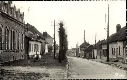 Ak Bonneuil les Eaux Oise, Route de Breteuil